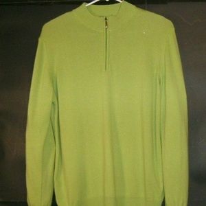 Mens Sweater Lime